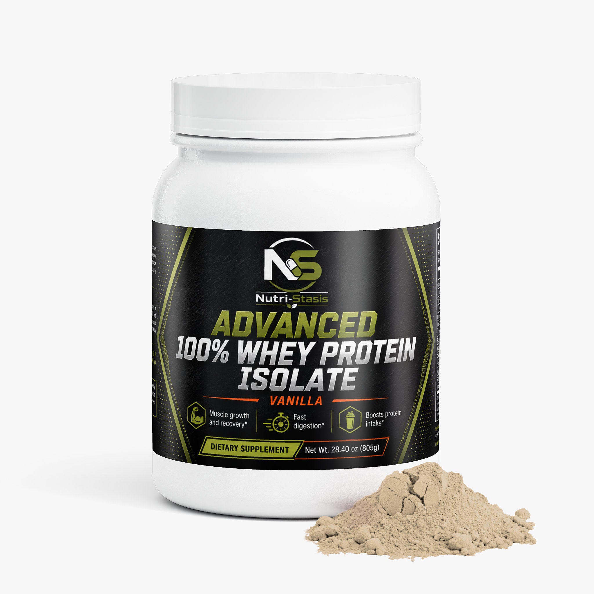 Advanced 100% Whey Protein Isolate (Vanilla)