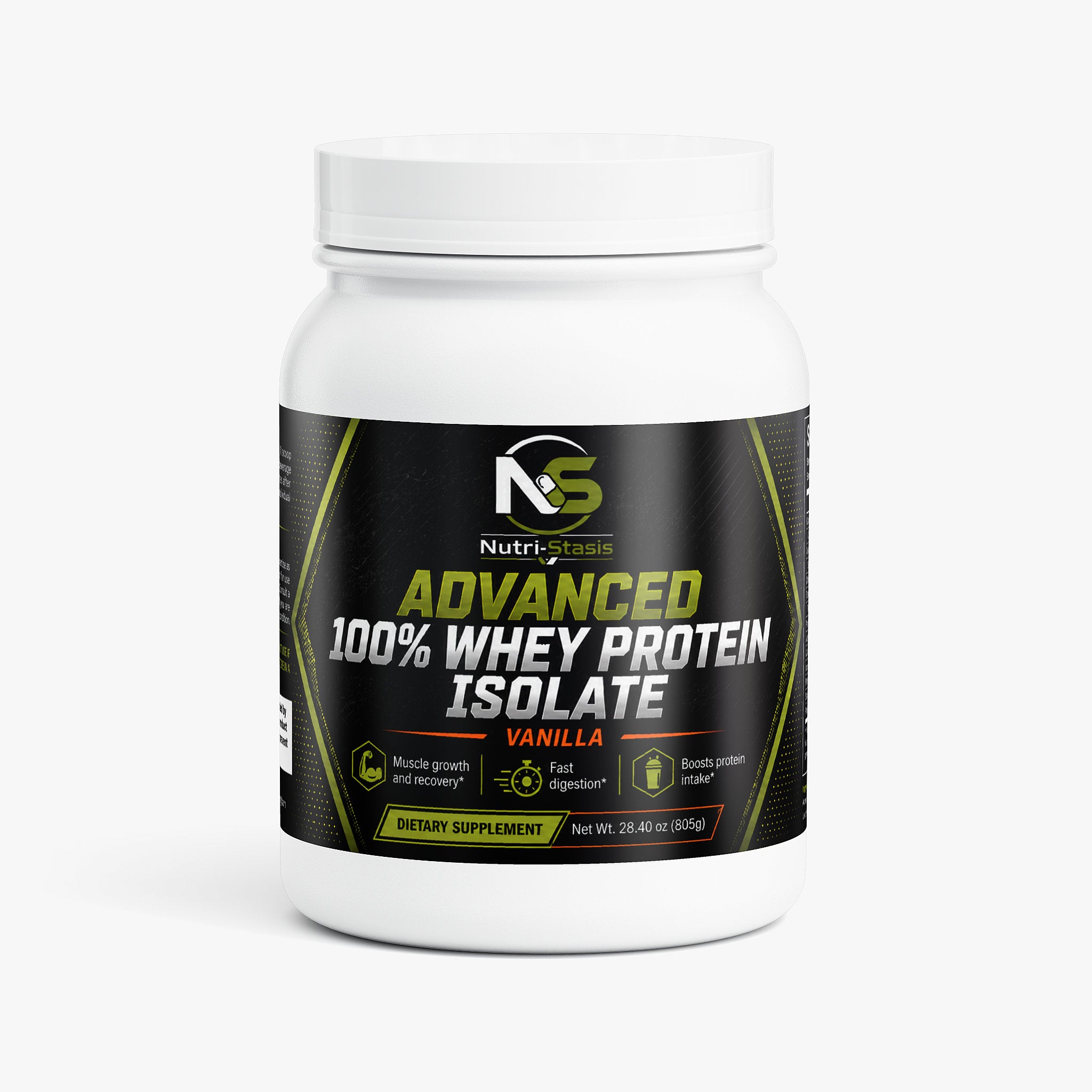 Advanced 100% Whey Protein Isolate (Vanilla)