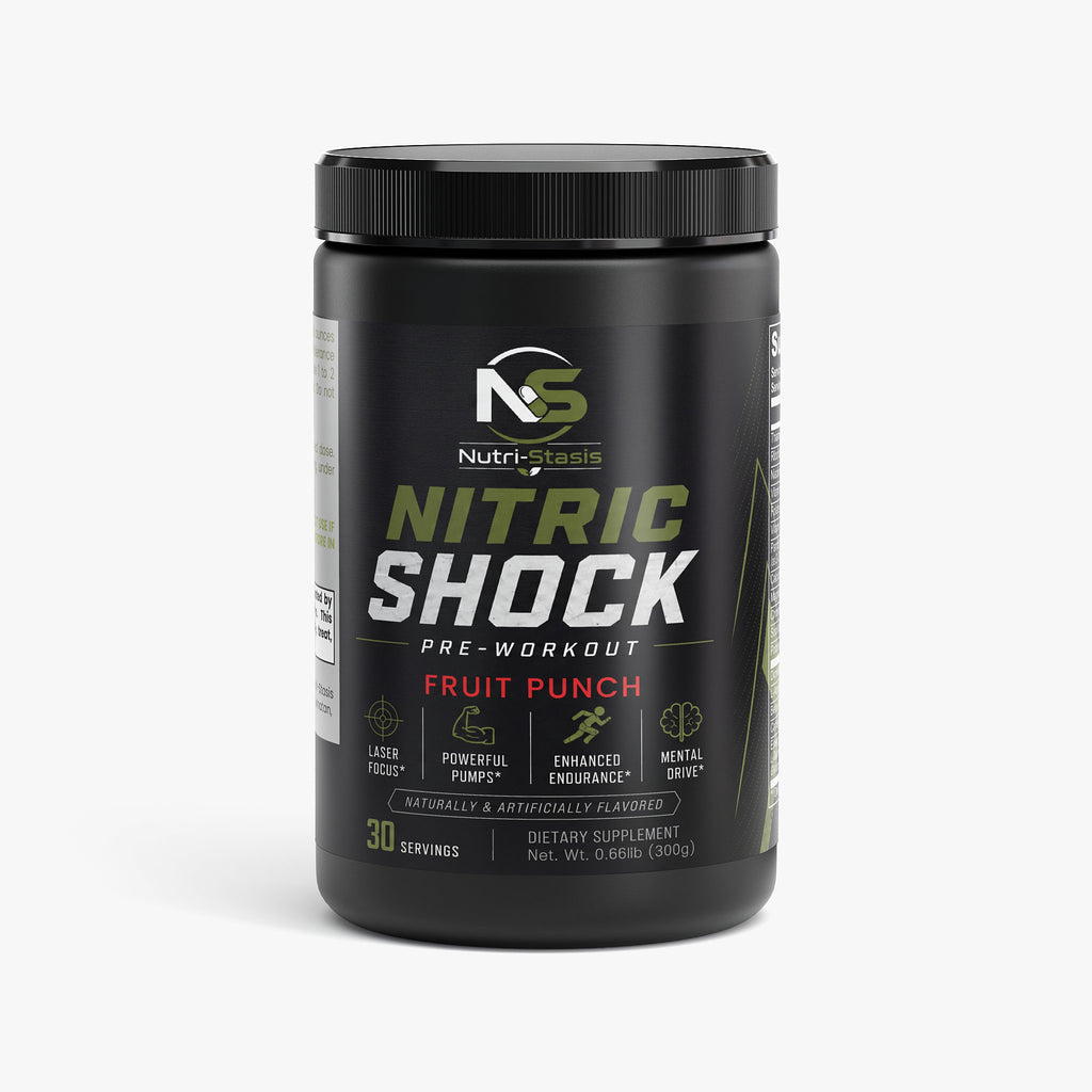 Nitric Shock Pre-Workout Powder (Fruit Punch)