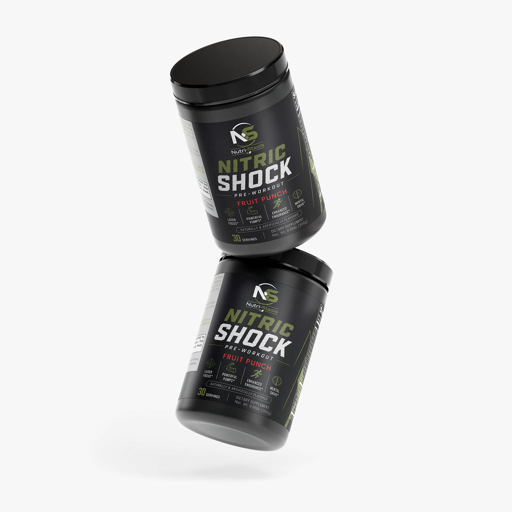 Nitric Shock Pre-Workout Powder (Fruit Punch)