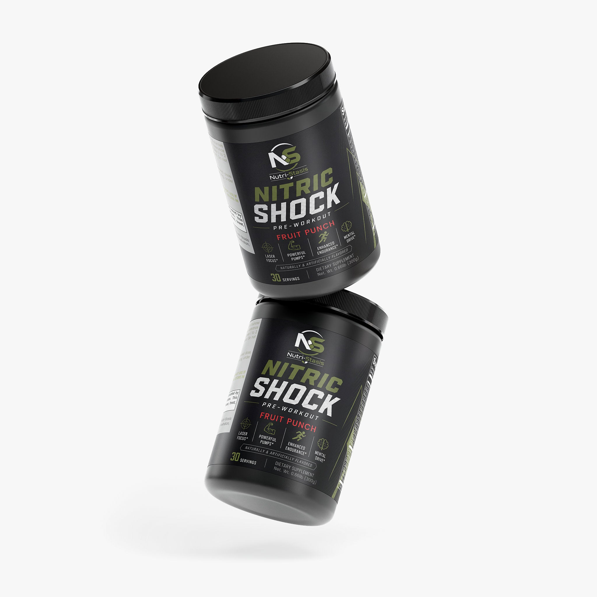 Nitric Shock Pre-Workout Powder (Fruit Punch)