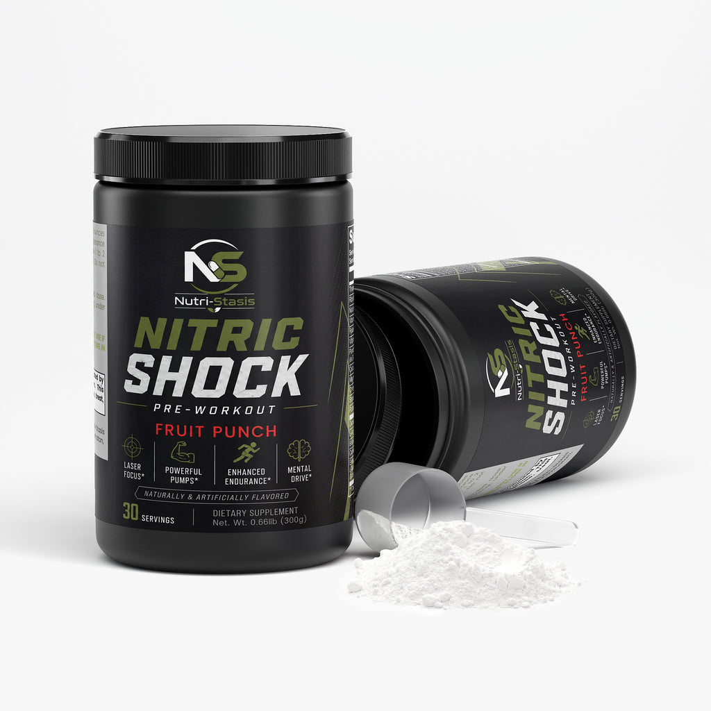 Nitric Shock Pre-Workout Powder (Fruit Punch)